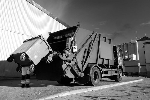 Different sizes of enclosed skips available