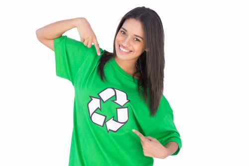 Eco-friendly office clearance methods being implemented